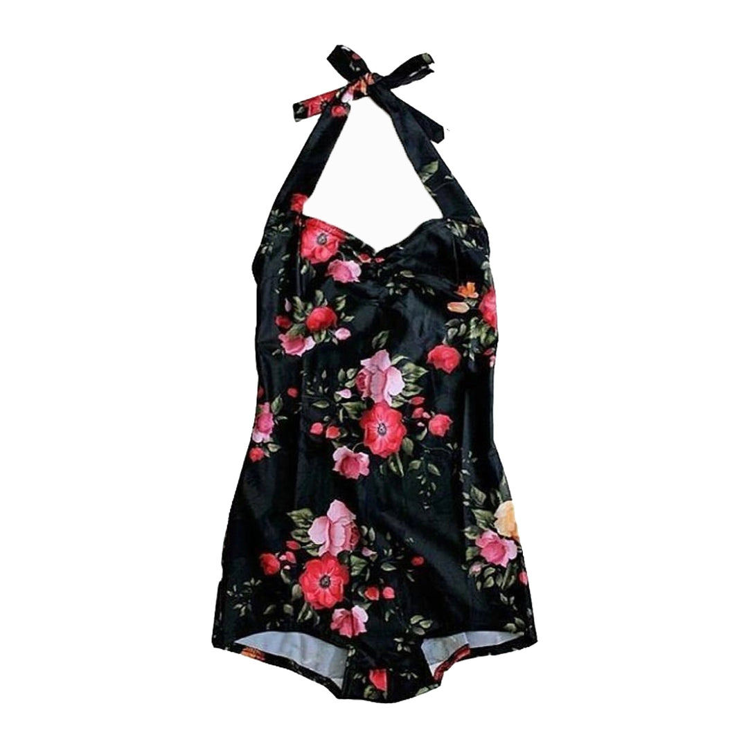 Vintage flowers - Simple Swimsuit
