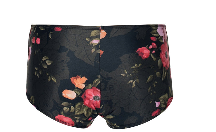 Vintage Flowers Simple Low Hipster Bottoms