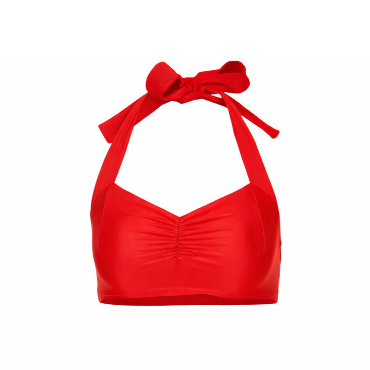 Red simple bikini top - Limited
