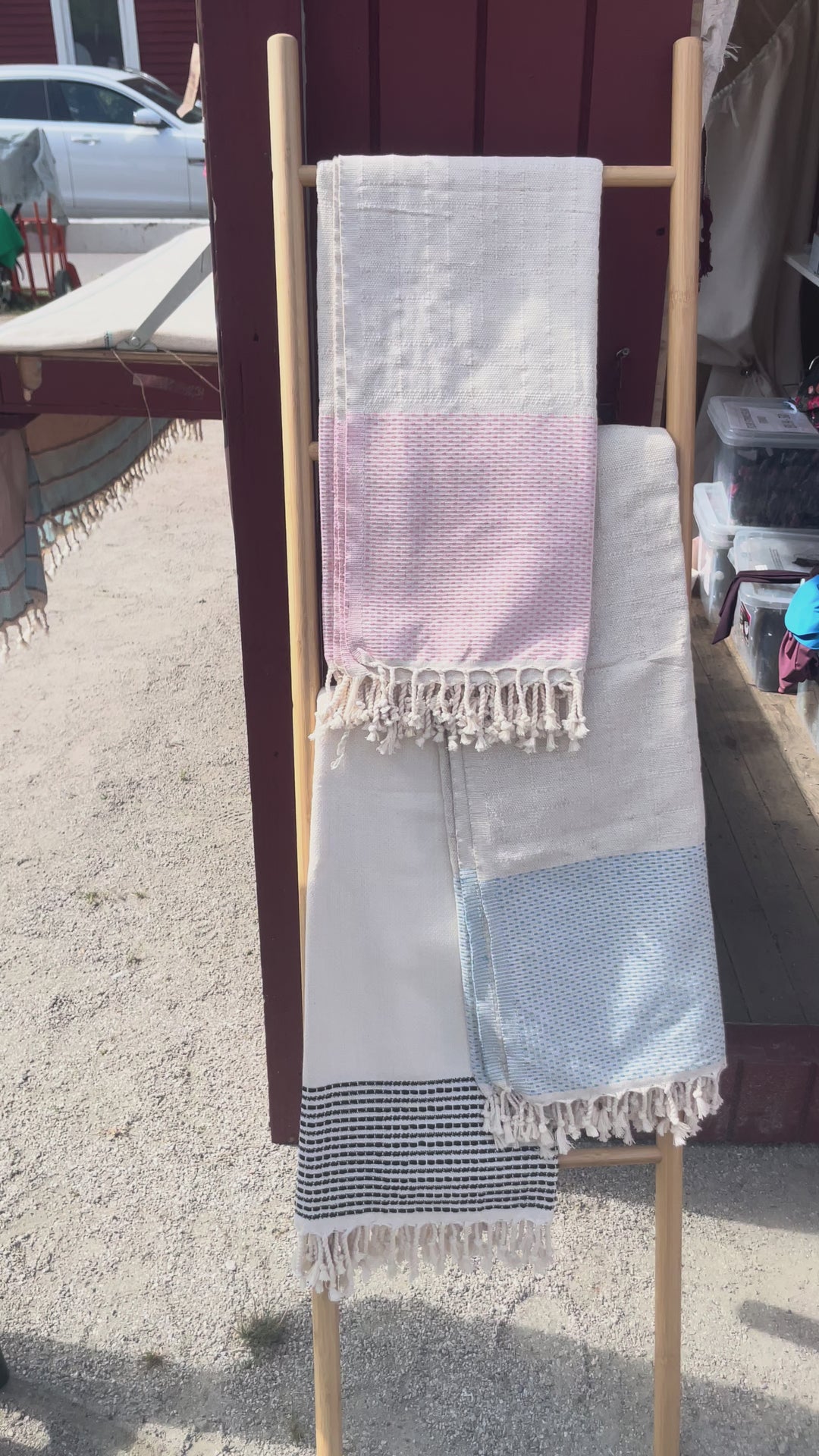 Linen towel Stripe