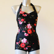 Vintage flowers - Simple Swimsuit