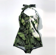 Palm print - Simple Swimsuit