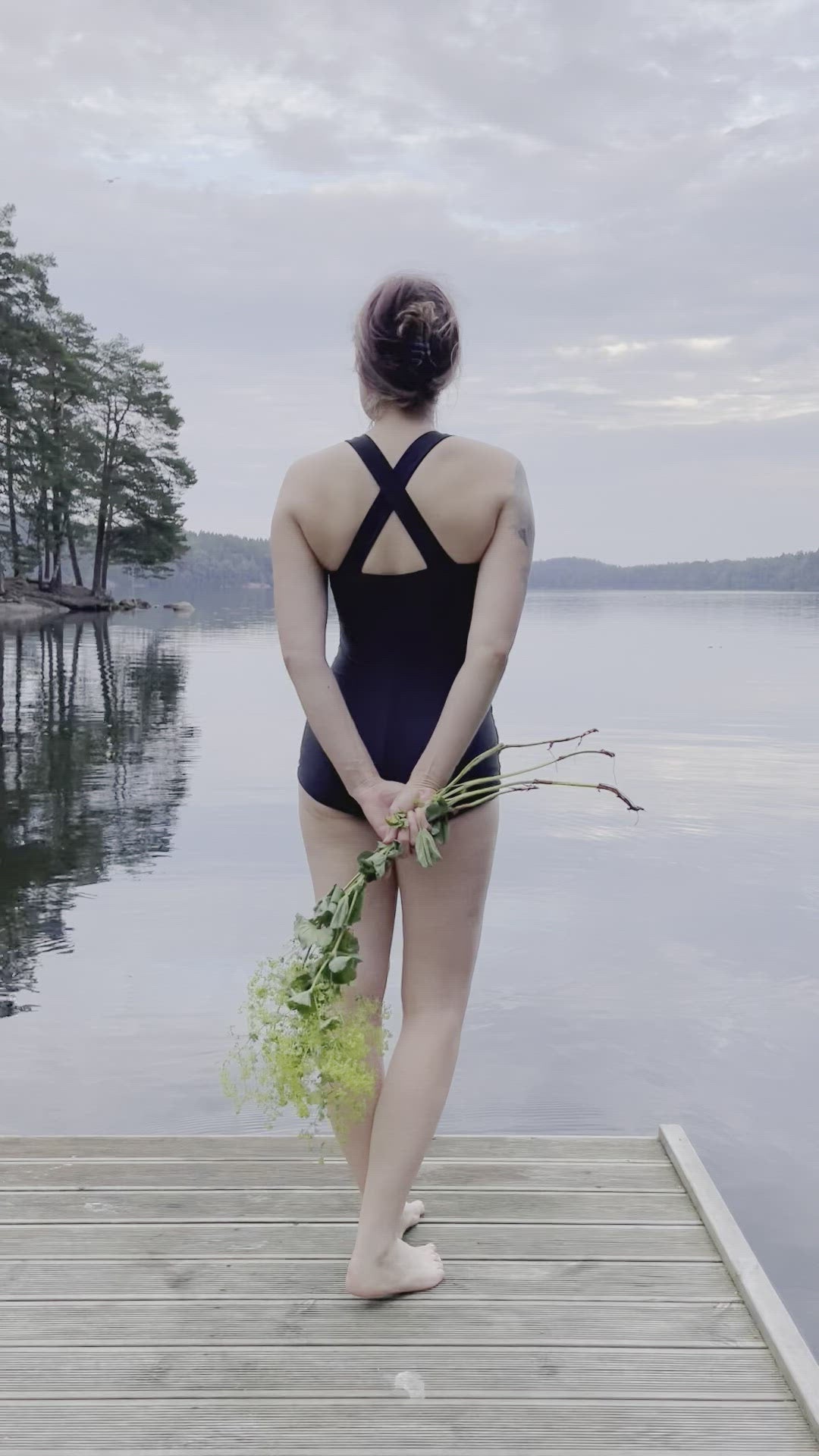 Video of suntime swimsuit on model