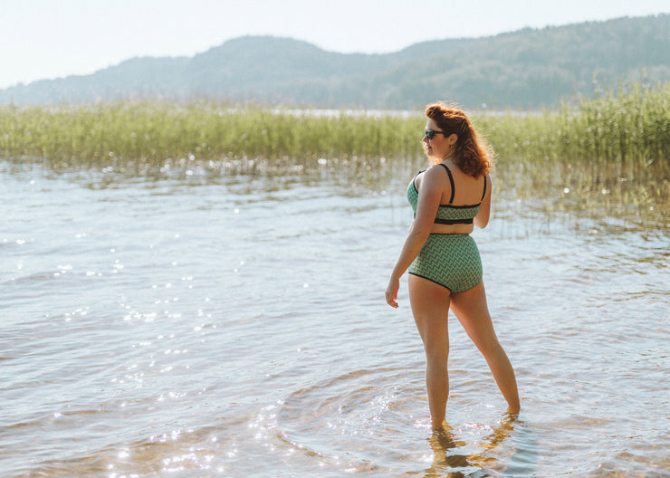 SALTY Mint Bikini Top